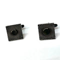 Black Square Cufflinks