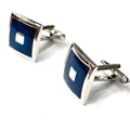 Blue Square Cufflinks