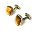 Brown Tiger's Eye Cufflinks