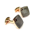 Gold and Black Cufflinks