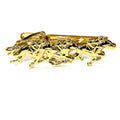 Gold Racing Horse Tie Bar