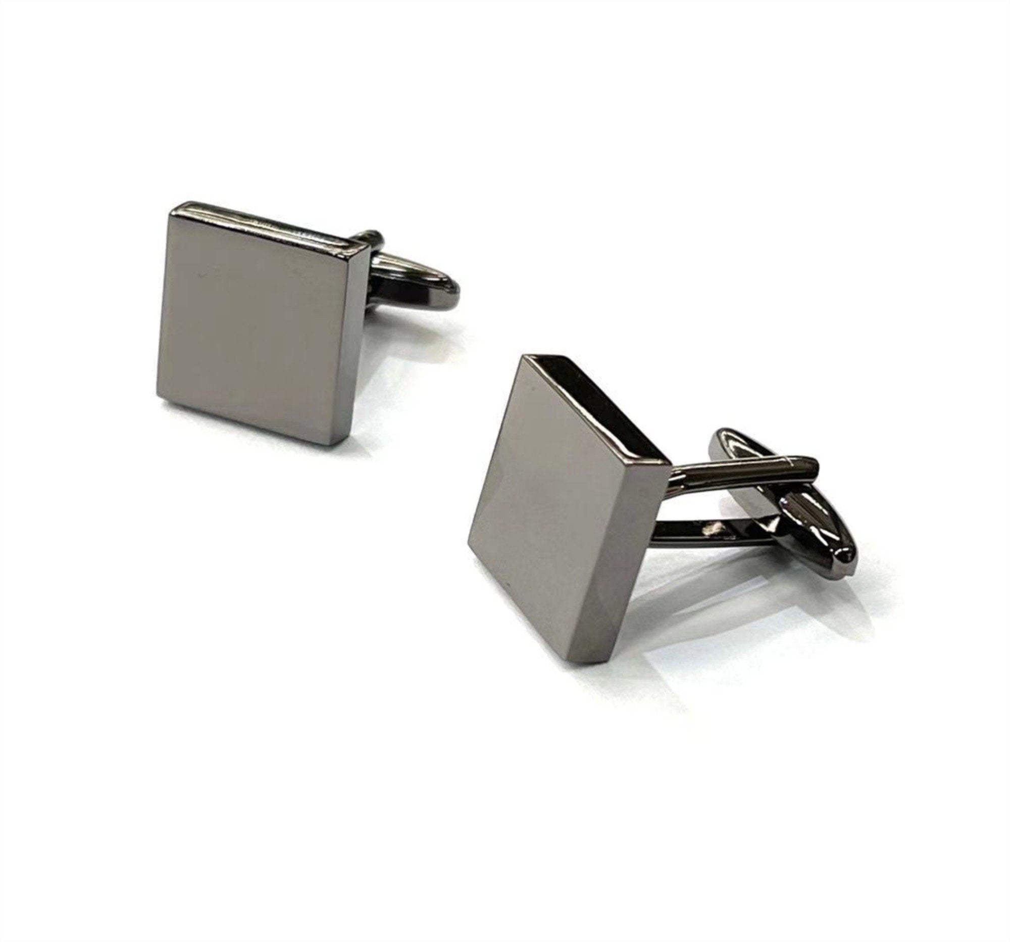 Black Square Cufflinks