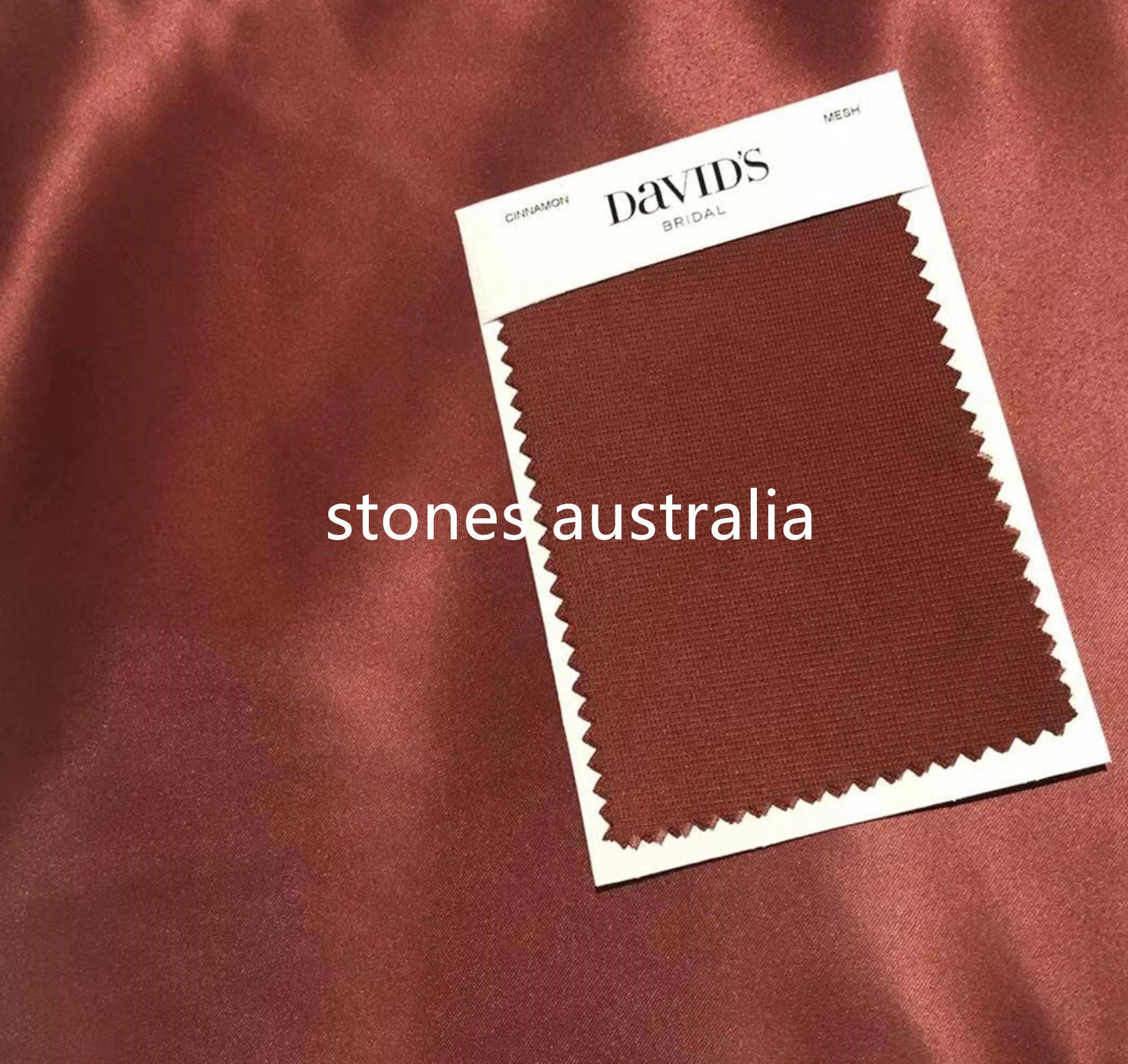 Cinnamon Rose Satin Pocket Square