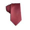 Cinnamon Rose Satin Skinny Tie