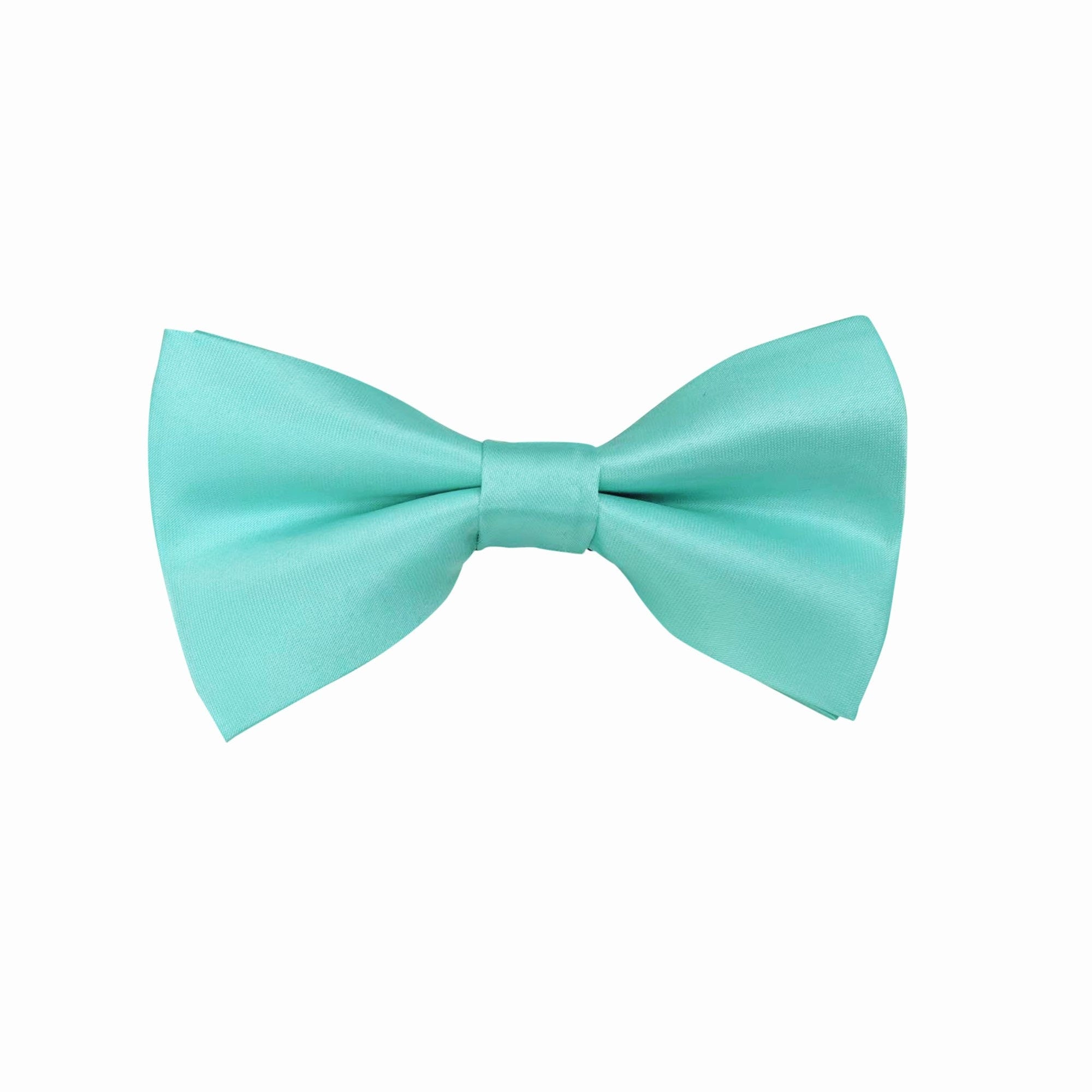 Tiffany Blue Satin Skinny Tie
