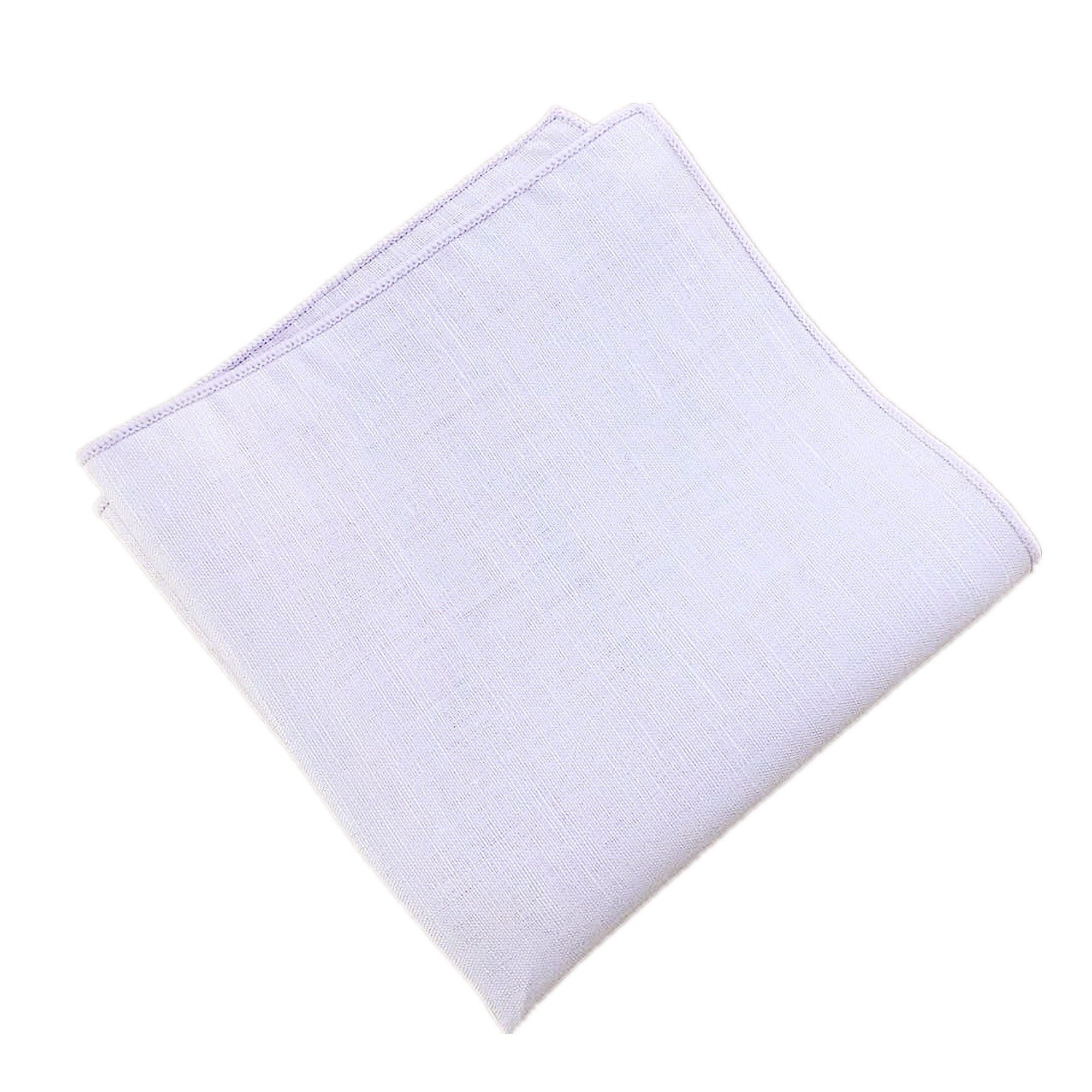 Light Purple Linen Pocket Square