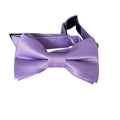 Lavender Satin Kids Bow Tie