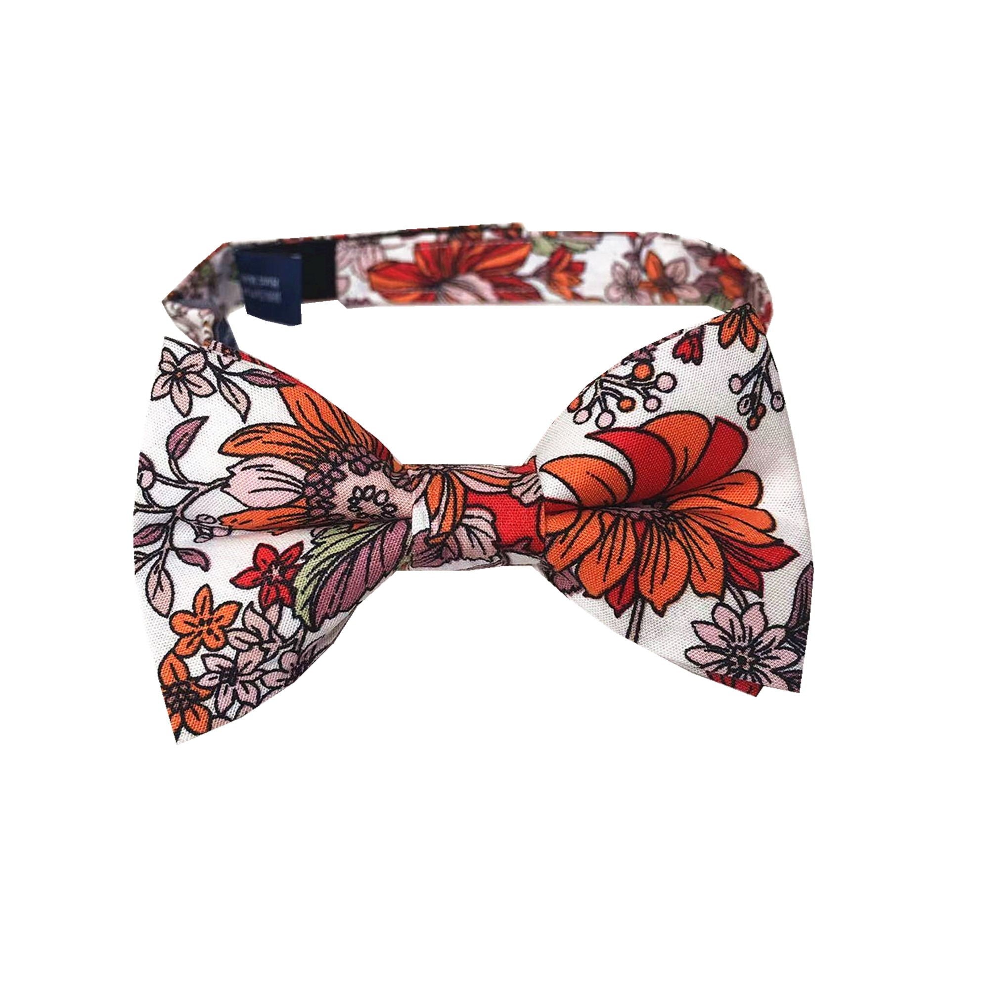Paprika Sunflower Kids Bow Tie
