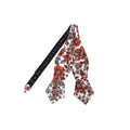 Paprika Sunflower Self-tied Diamond Bow Tie