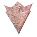 Light Pink with Sage Pocket Square