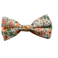Noble Sage Green Floral Pre-tied Bow Tie