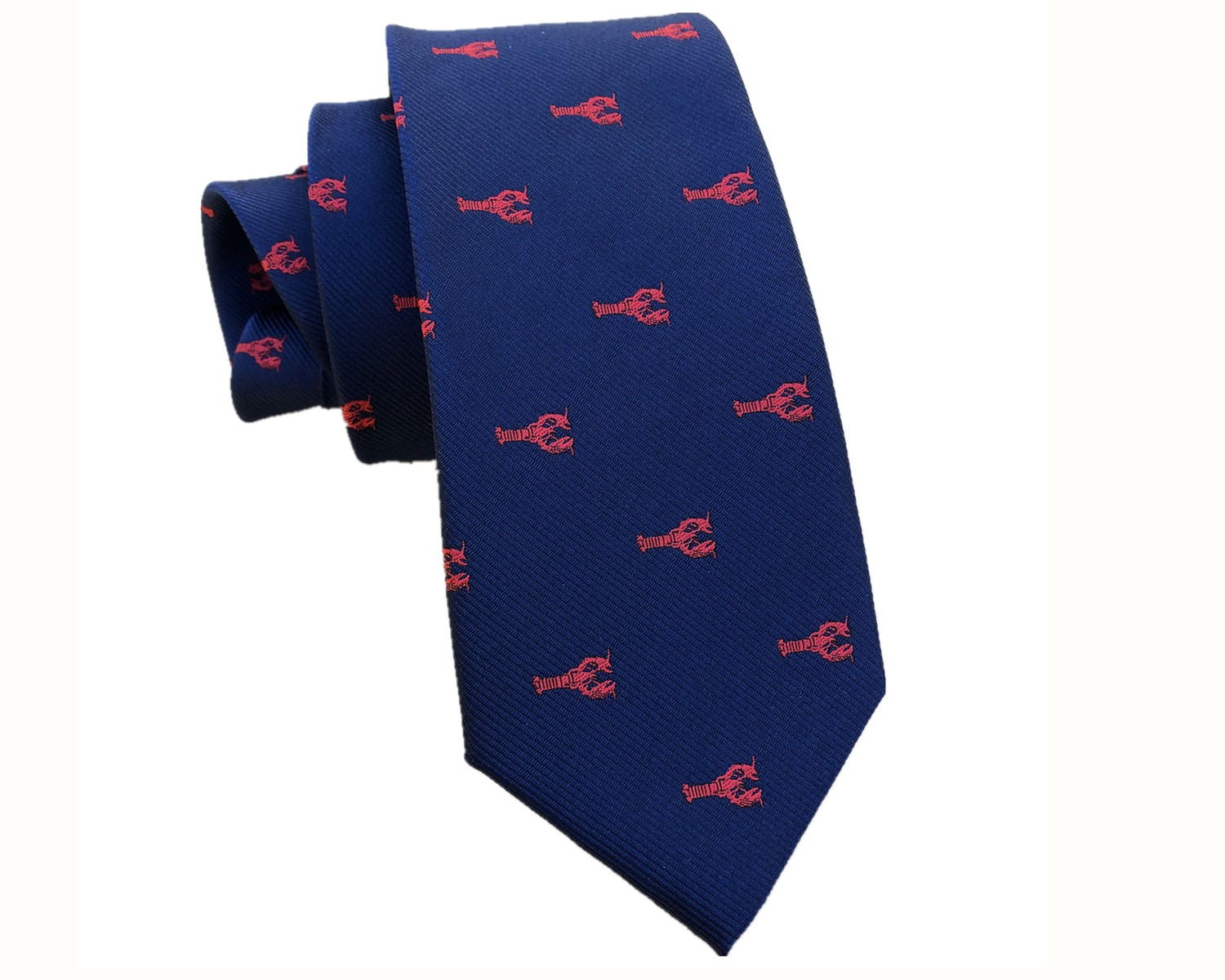 Navy Blue Lobster Necktie