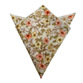Tan Sage Green Pocket Square
