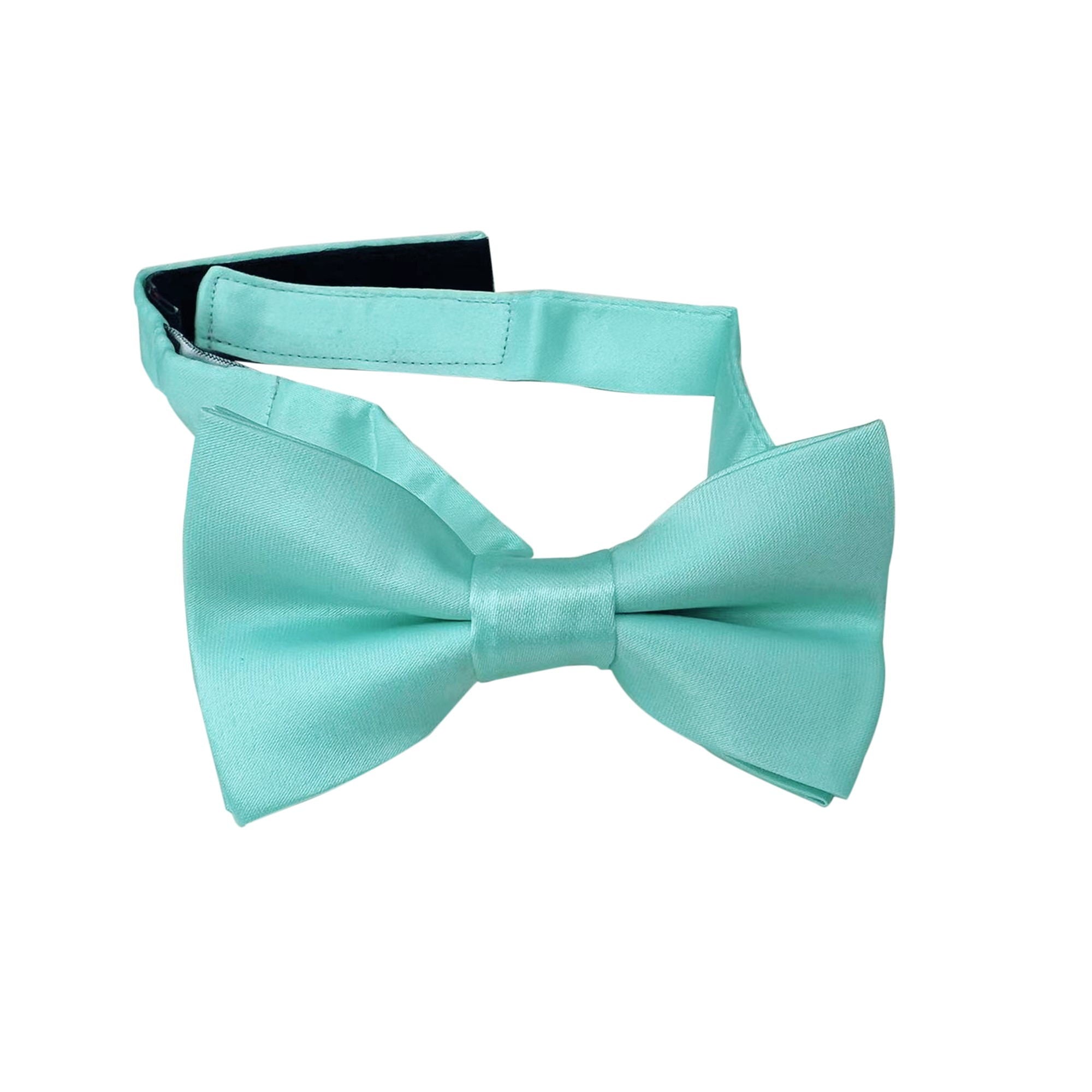 Tiffany Blue Satin Kids Bow Tie