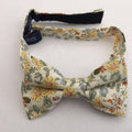 Yellow Daisy Floral Kids Bow Tie
